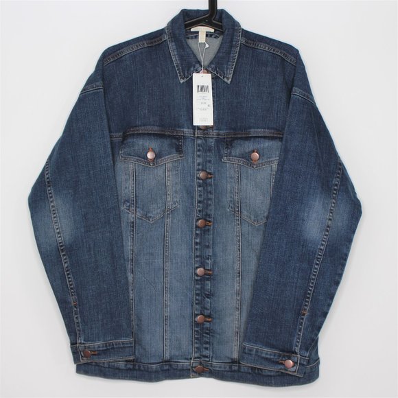 Eileen Fisher Jackets & Blazers - Eileen Fisher Oversized Denim Jacket NEW R1113